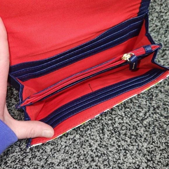 Dooney & Bourke Daphne multicolor Rainbow stripe crossbody Purse Colorful Chic - Picture 12 of 15